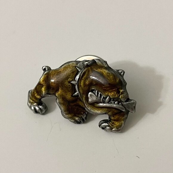 Vintage 1992 Siskiyou Bull Pitbull Dog Pin - Picture 2 of 8